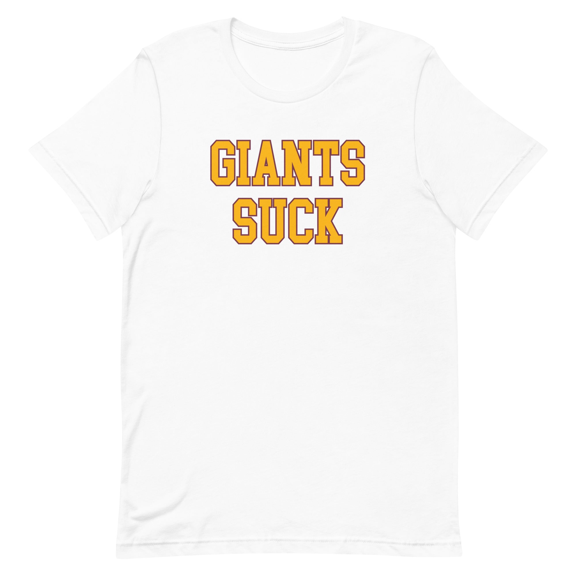  Giants Suck - I Hate Giants T-Shirt : Clothing, Shoes