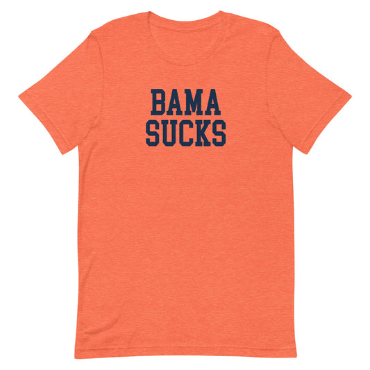 Bama Sucks Orange Auburn T Shirt - rivalryweek