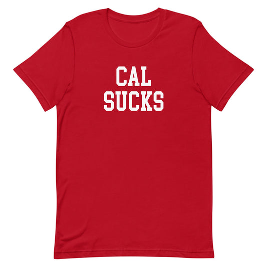 Cal Sucks Stanford Rivalry T Shirt Red Shirt - rivalryweek