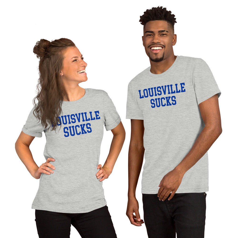 Rivalry Week Louisville Sucks Kentucky T Shirts Athletic Heather / XL