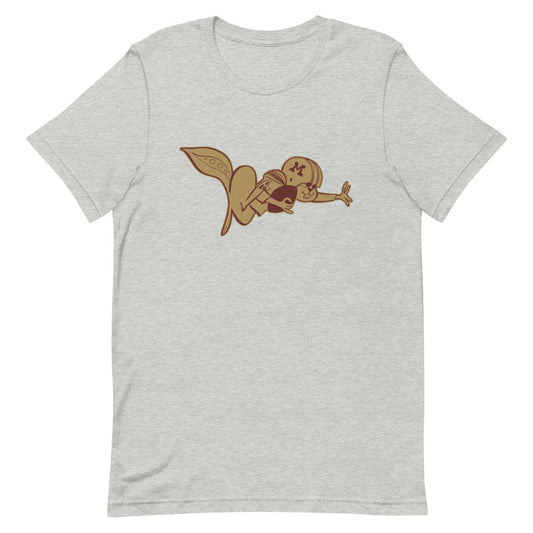 Minnesota Football Vintage Shirt - 1965 Goldy Stiff Arm Mascot Art Shirt - rivalryweek