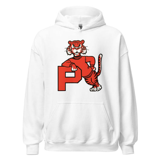 Princeton Vintage Hoodie - 1960s Leaning Tiger Mascot Art Hoodie - Rivalry Week