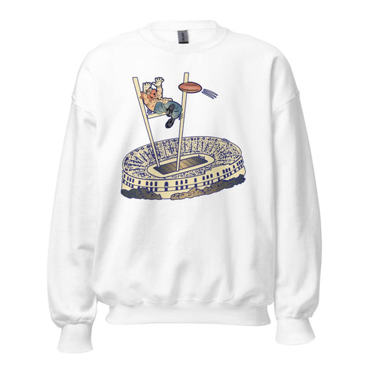Rare Cal Berekely Vintage Crew Neck Sweatshirt - 1960 Touchdown Bear Art Sweatshirt - rivalryweek