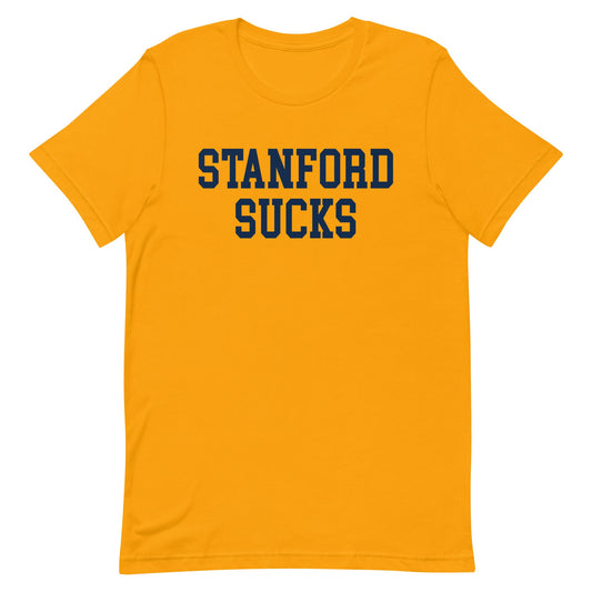 Stanford Sucks Cal Rivalry T Shirt Gold Shirt - rivalryweek