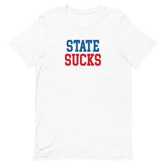 State Sucks Kansas Rivalry T Shirt Two Tone Shirt - rivalryweek