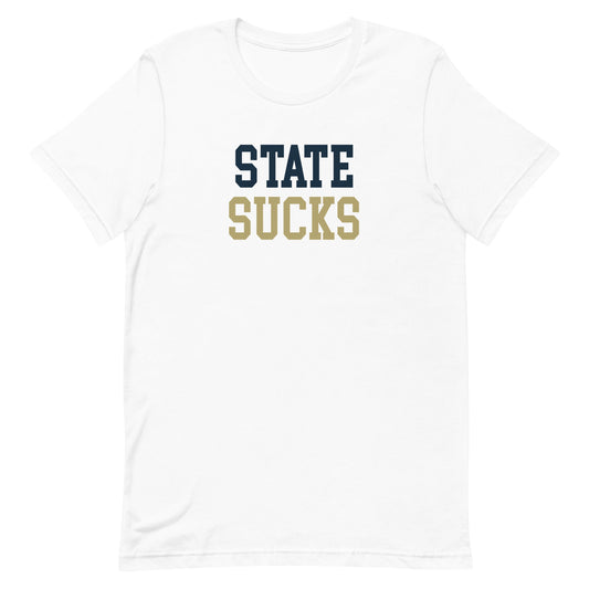 State Sucks Pitt Rivalry Two Tone T Shirt Shirt - rivalryweek