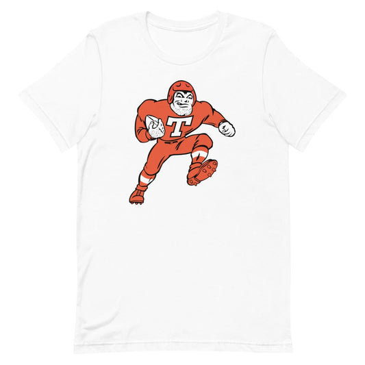 Tennessee Volunteers Vintage Shirt - 1940s Football Mascot Art Shirt - rivalryweek