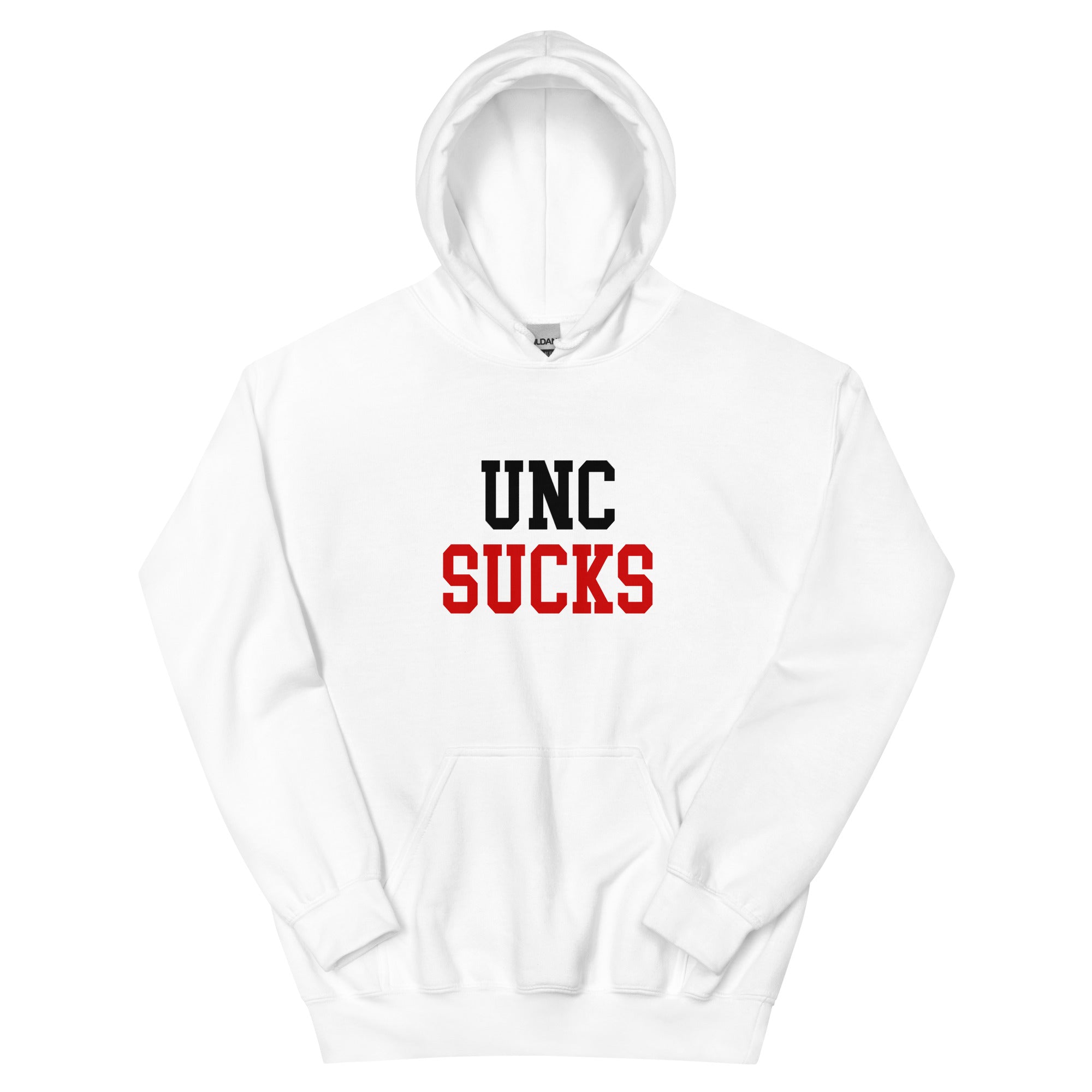 UNC Sucks NC State Rivalry White Hoodie White Rivalry Week