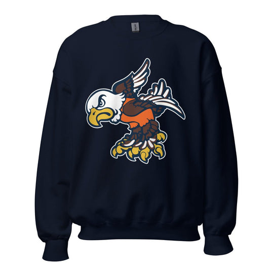Vintage Auburn Crew Neck Sweatshirt - 1960s War Eagle Art Sweatshirt - Rivalry Week