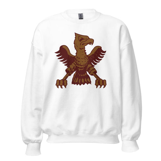 Vintage Boston College Eagle Mascot Crew Neck Sweatshirt - 1946 Vintage BC Eagle Mascot Art Sweatshirt - rivalryweek