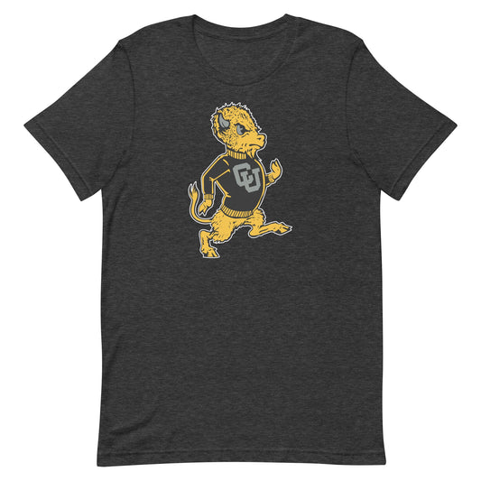 Vintage CU Boulder Buffaloes Artwork - Heather T Shirts Shirt - rivalryweek