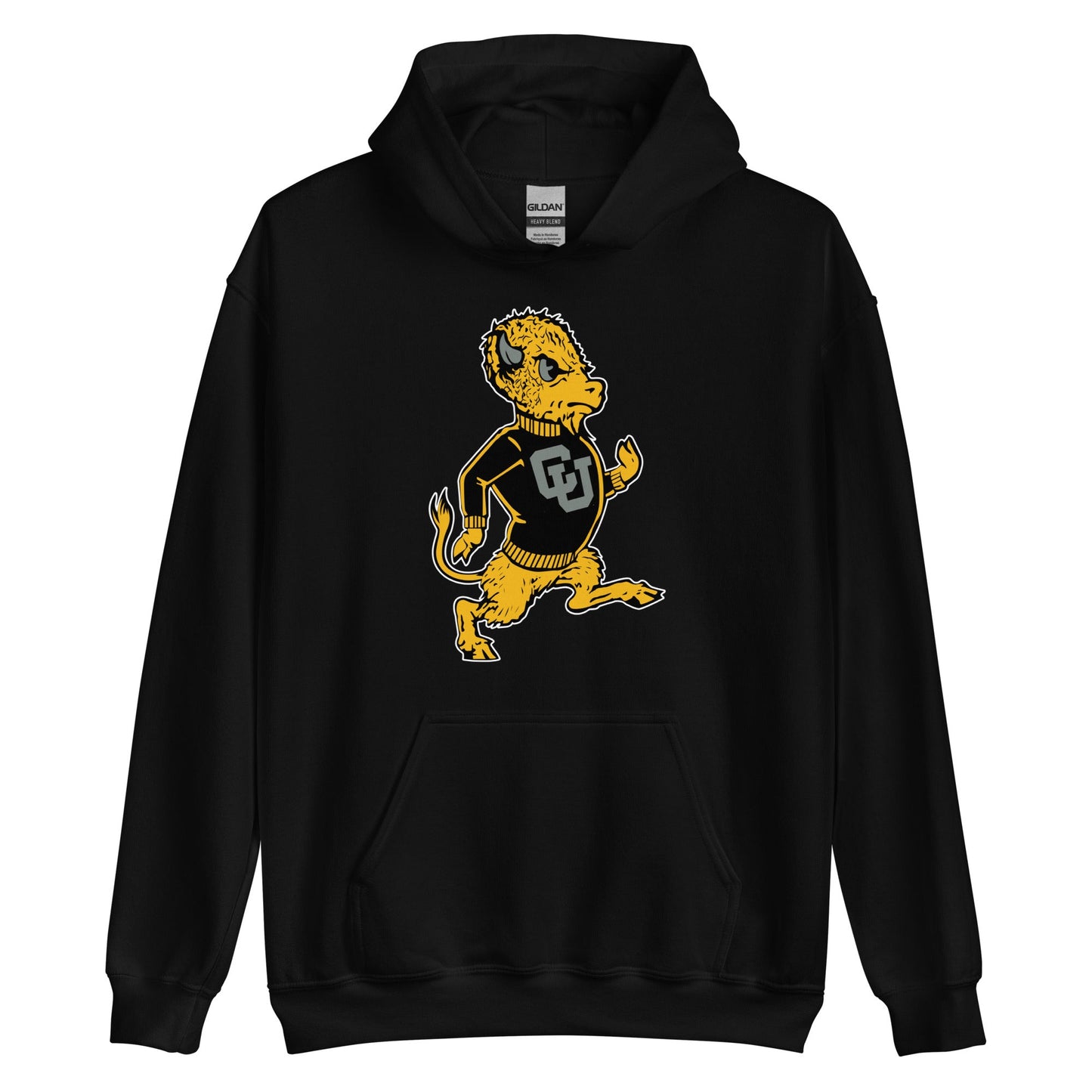 Vintage CU Boulder Mascot Artwork Sweatshirts Sweatshirt - rivalryweek