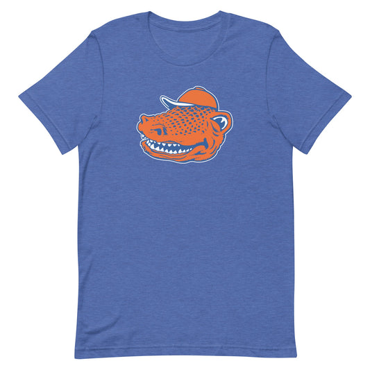 Vintage Florida Mascot T Shirt - 1950's Happy Gator Art - rivalryweek