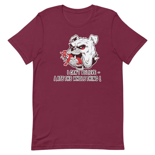 Vintage Mississippi State Rivalry Shirt - 1950s Rebel Chew Toy Art Shirt - rivalryweek