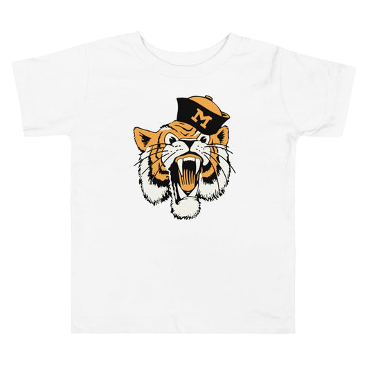 Vintage Mizzou Toddler T Shirt - 1950s Sailor Tiger Art Toddler Staple Tee - rivalryweek
