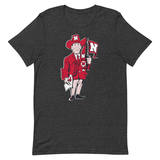 Vintage Nebraska Fan Shirt - 1965 Big Red Art Shirt - rivalryweek