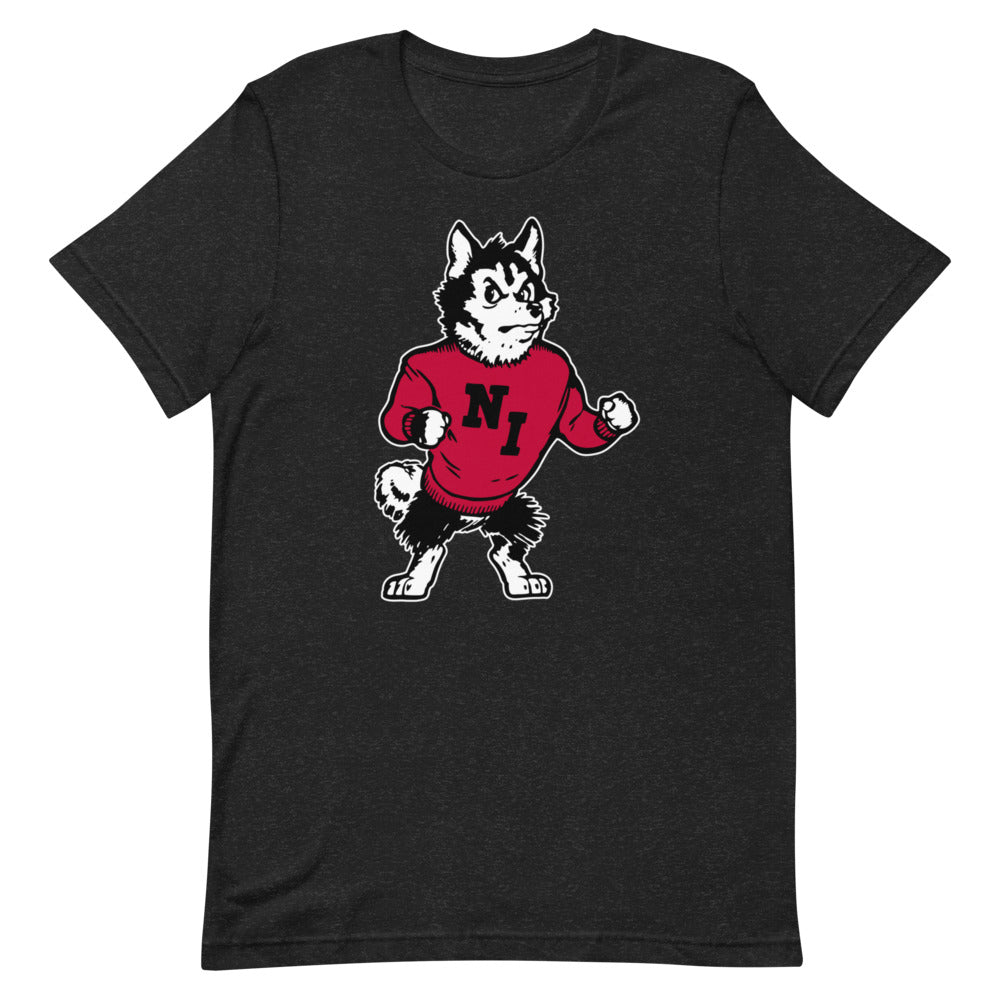 Vintage NIU Shirt - 1968 Strutting Husky Art Shirt - Rivalry Week