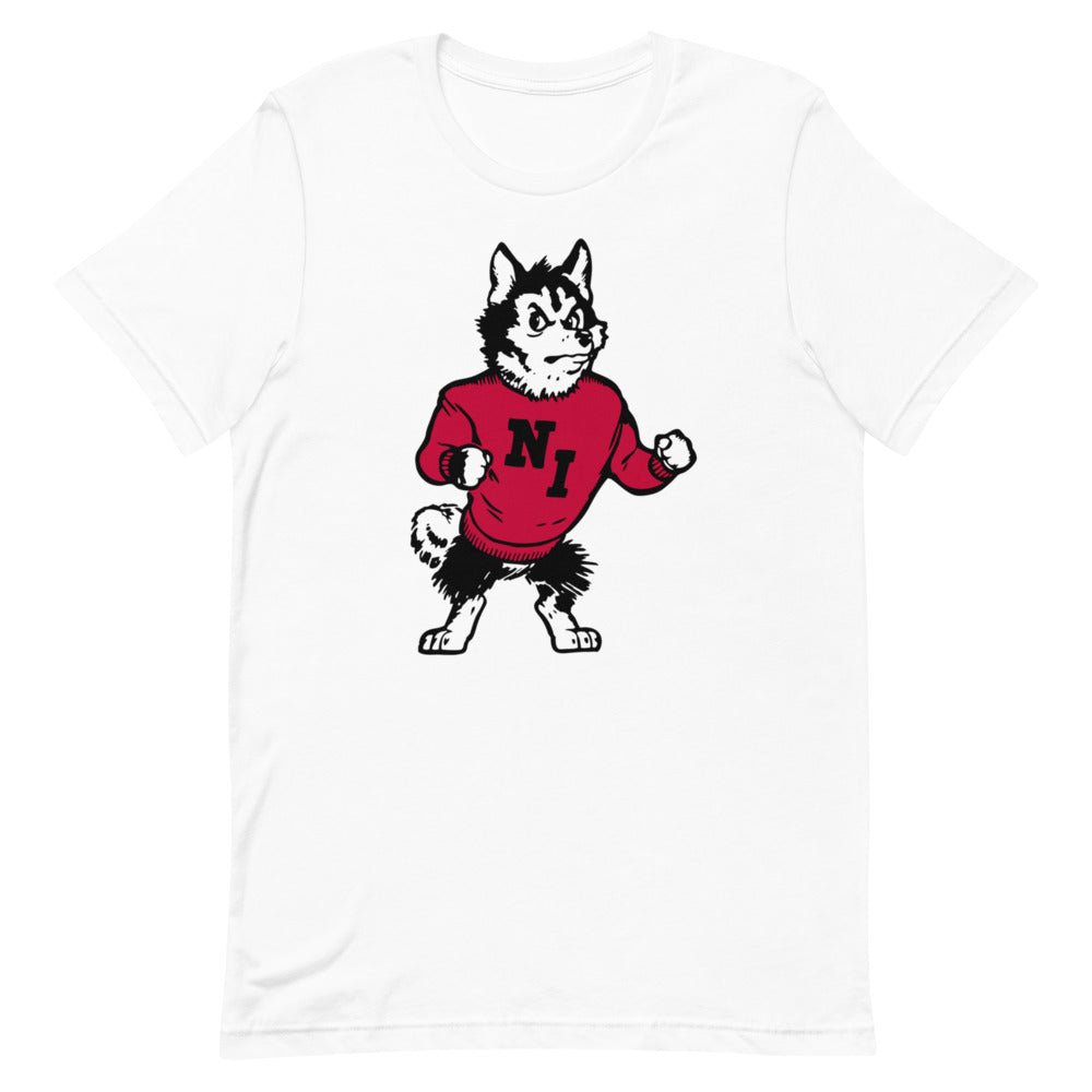 Vintage NIU Shirt - 1968 Strutting Husky Art Shirt - Rivalry Week