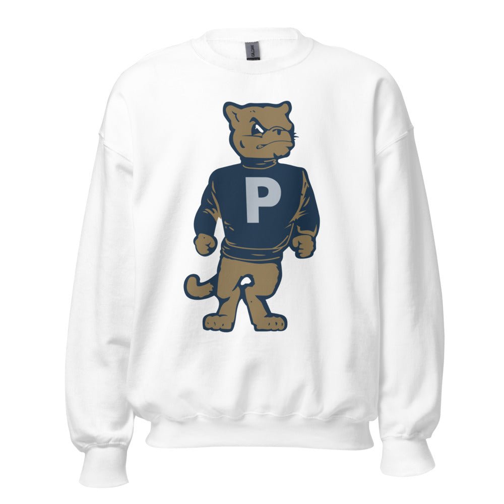 Vintage Penn State Mascot Crew Neck Sweatshirt - 1950s Varsity Lion Art
