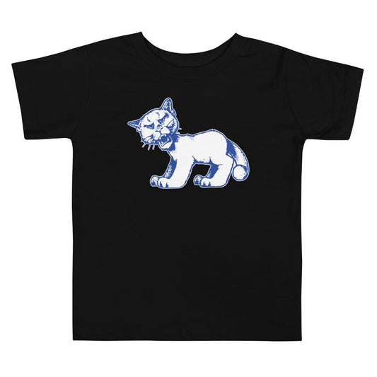 Vintage Penn State Mascot Toddler T Shirt - 1950s All Fours Nittany Lion Art Toddler Staple Tee - rivalryweek
