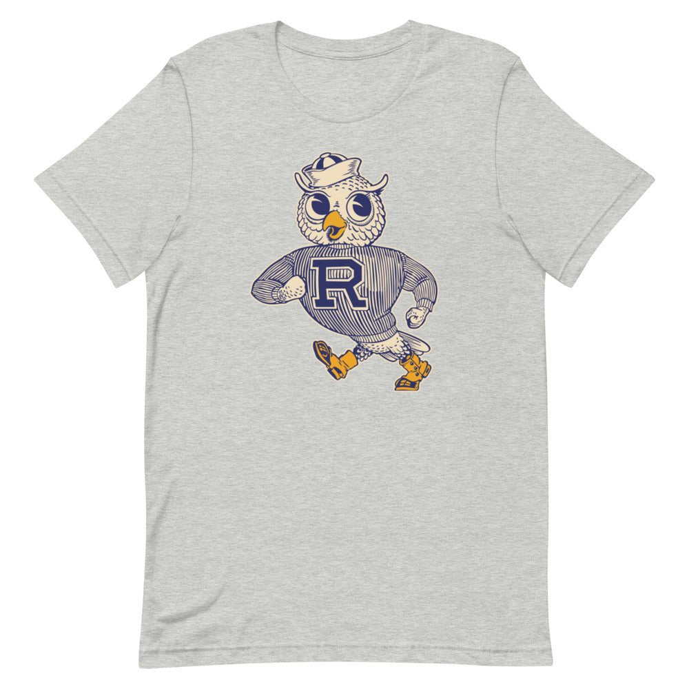 Vintage Rice Shirt - 1950s Strutting Sailor Owl Art Shirt - rivalryweek