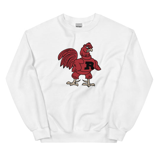Vintage Rutgers Crew Neck Sweatshirt - Pre 1955 Chanticleers Art Sweatshirt - rivalryweek
