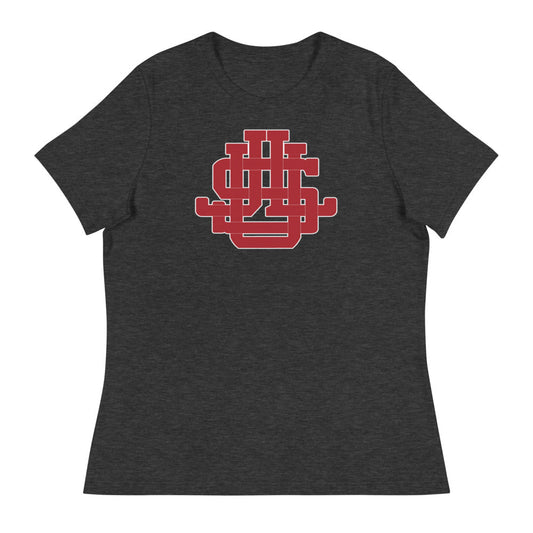 Vintage Stanford Women's Relaxed Shirt - early 1900s Rare LSJU Monogram Art W Relaxed T Shirt - Rivalry Week
