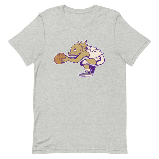 Vintage TCU Basketball Shirt - 1950s Ball Frog Art Shirt - Rivalry Week