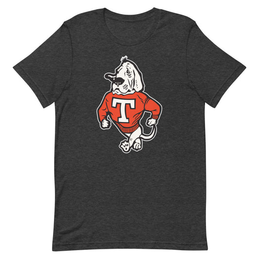Vintage Tennessee Vols Shirt - 1950s Struttin' Smokey Mascot Art Shirt - rivalryweek
