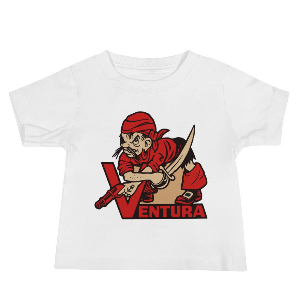 Vintage Ventura College Baby T Shirt - 1950s Pirate Mascot
