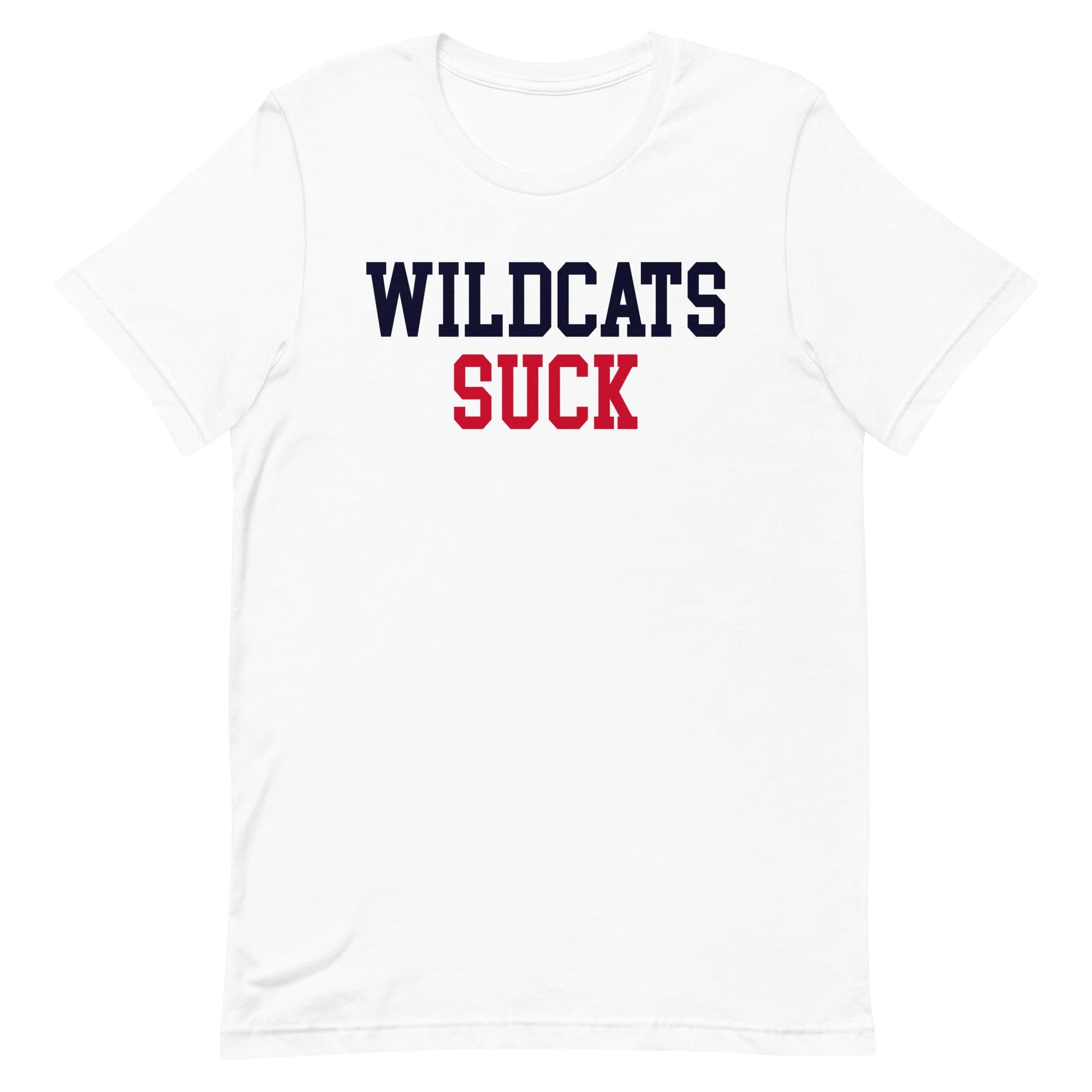 Wildcats Suck Louisville Rivalry T Shirts Athletic Heather / L