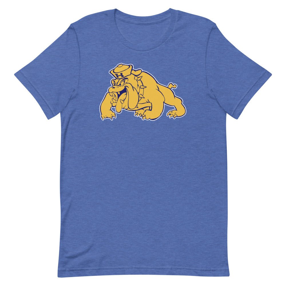 Allan Hancock College Bulldog Shirt - 1950s Vintage Sailor Hat Mascot Art Shirt - rivalryweek