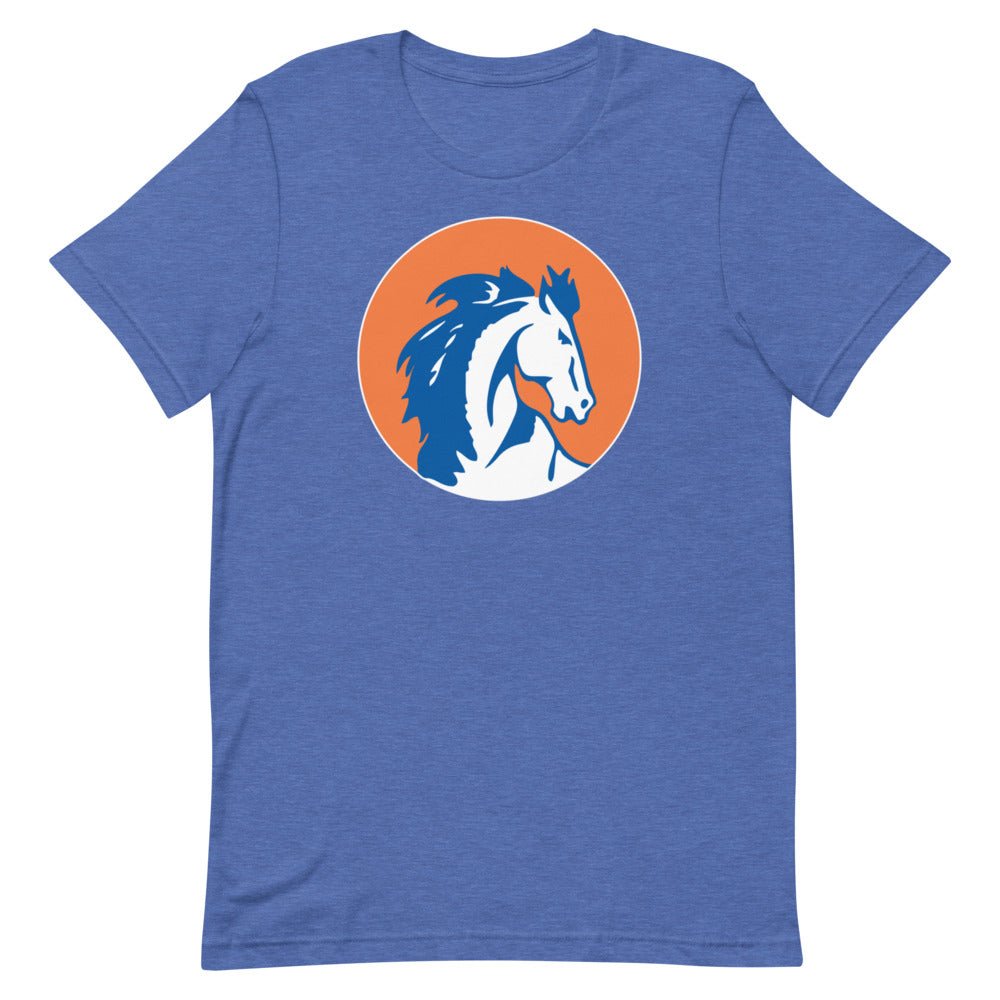 Boise State Vintage Shirt - 1957 Rising Sun Bronco Art Shirt - rivalryweek