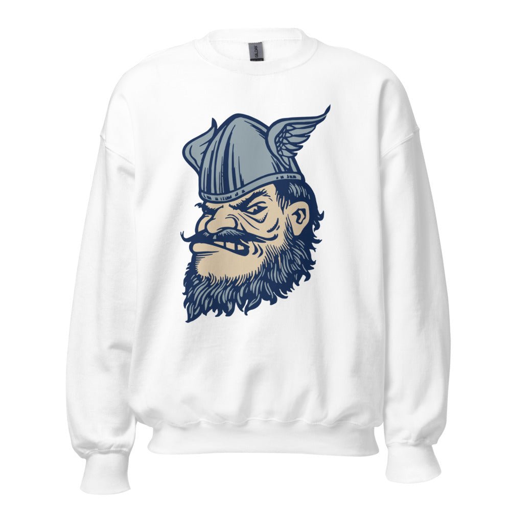 BYU Idaho Vintage Crew Neck Sweatshirt - 1940s Rick's Vikings Art Sweatshirt - rivalryweek