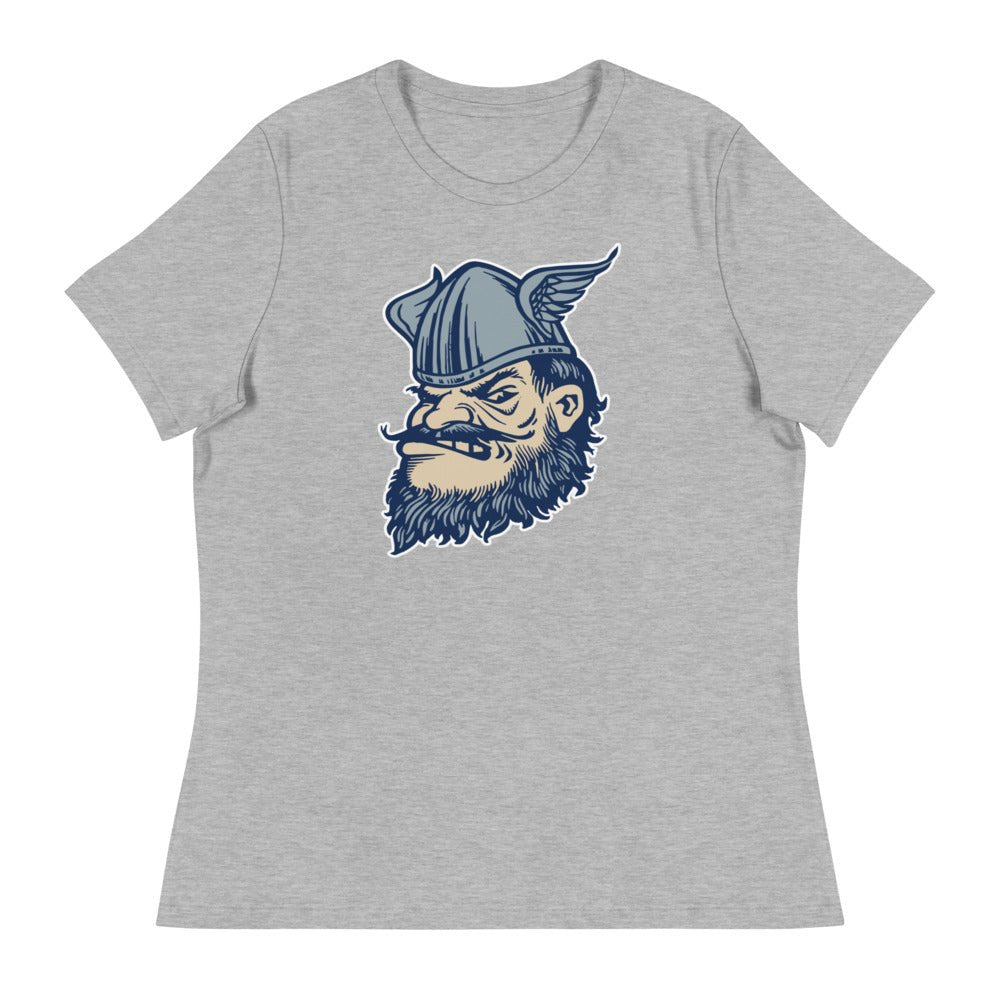 BYU Idaho Vintage Women's Relaxed Shirt - 1940s Rick's Vikings Art W Relaxed T Shirt - rivalryweek