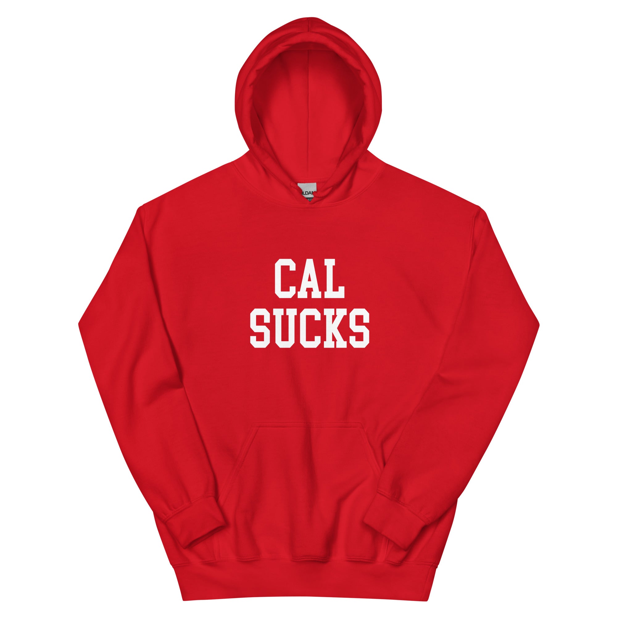 Cal Sucks Stanford Rivalry Hoodie Red Sweatshirt - rivalryweek