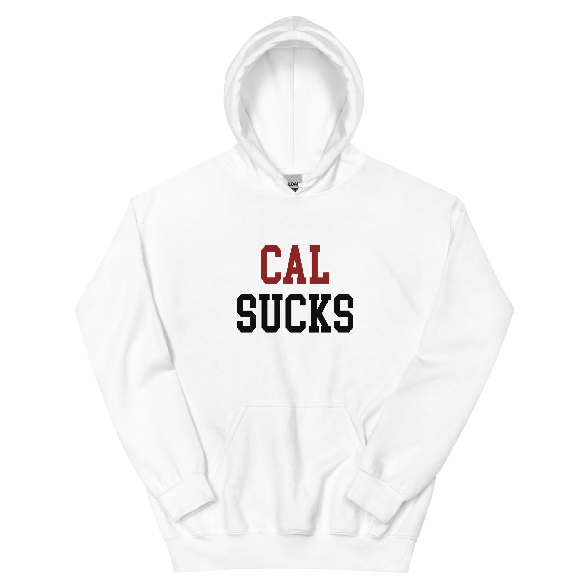 Cal Sucks Stanford Rivalry Hoodie White Sweatshirt - rivalryweek