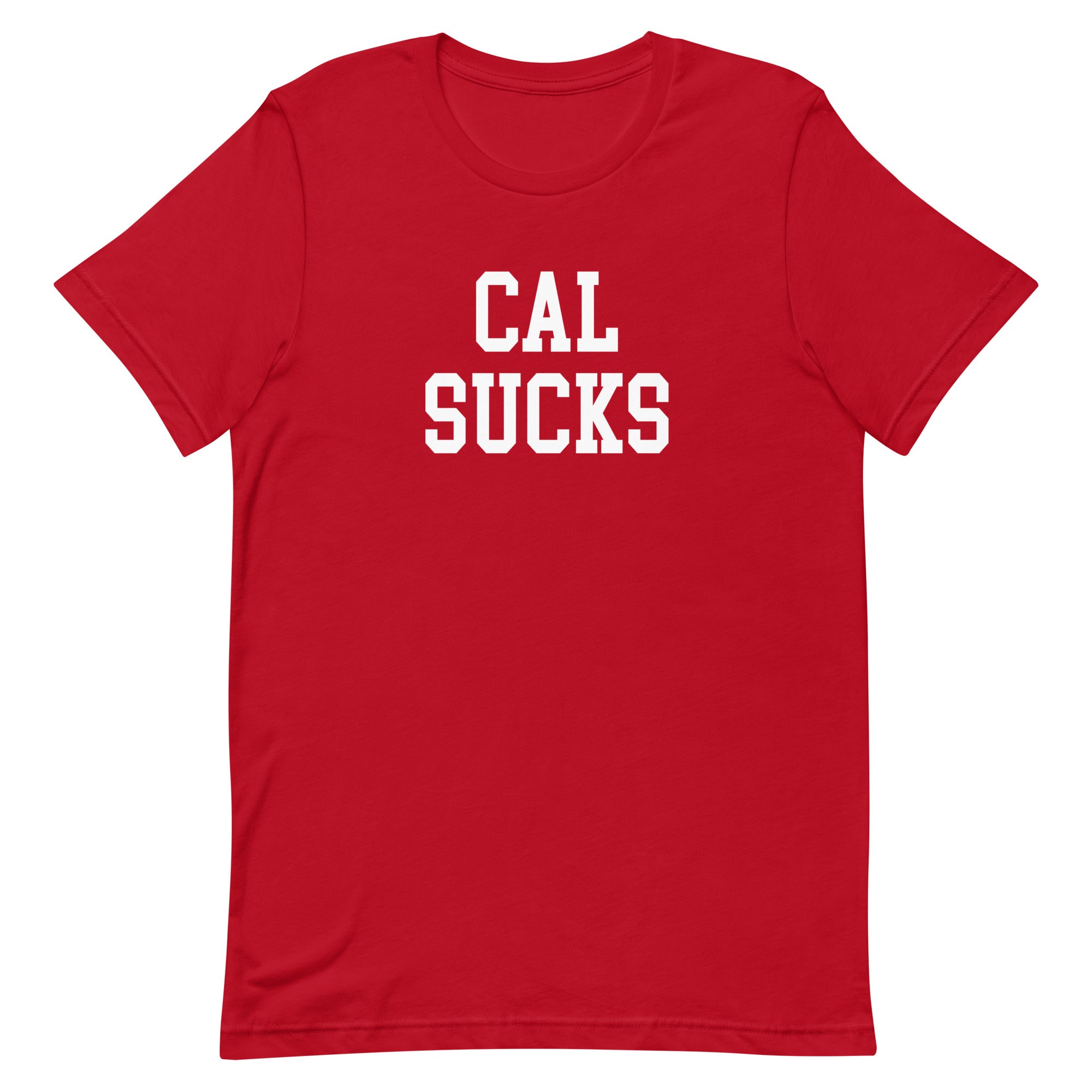 Cal Sucks Stanford Rivalry T Shirt Red Shirt - rivalryweek