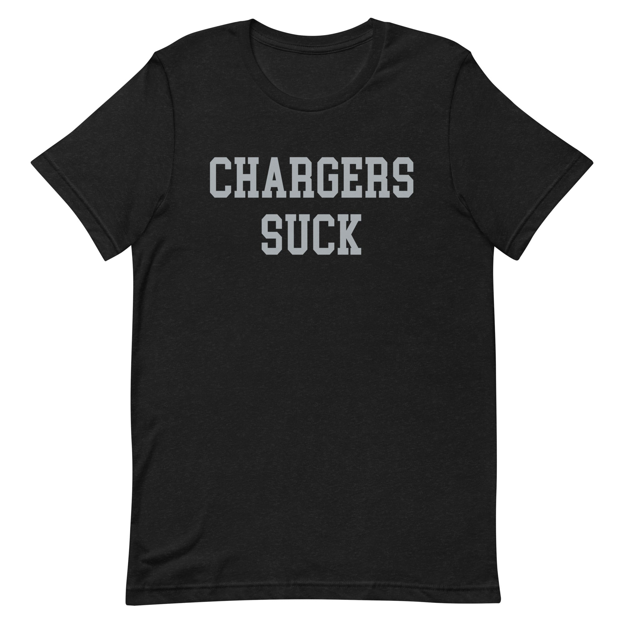 Chargers Suck Shirt - Raiders Rivalry Shirt Classic Black - rivalryweek