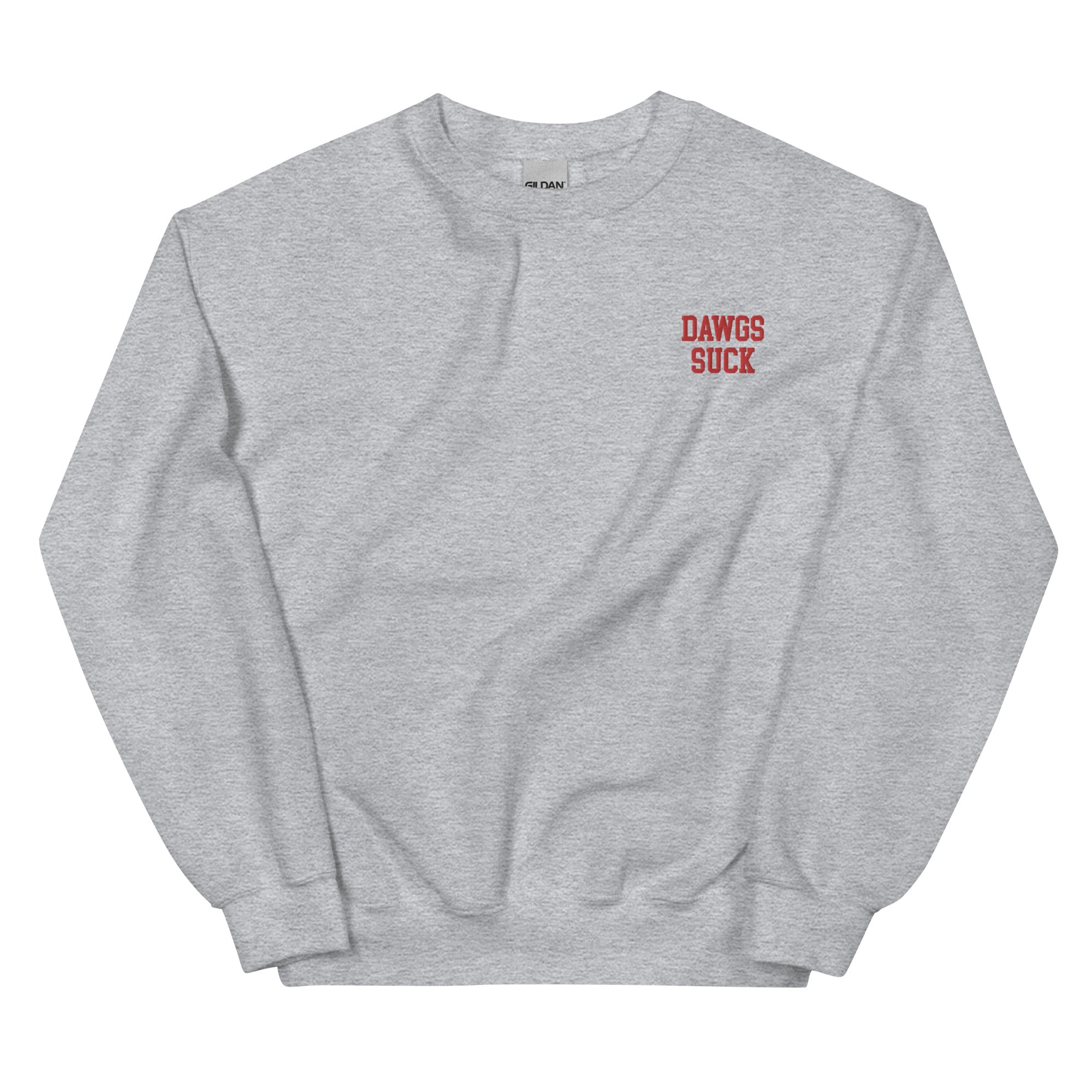 Dawgs Suck Washington State Rivalry Embroidered Crew Necks Sweatshirt - rivalryweek