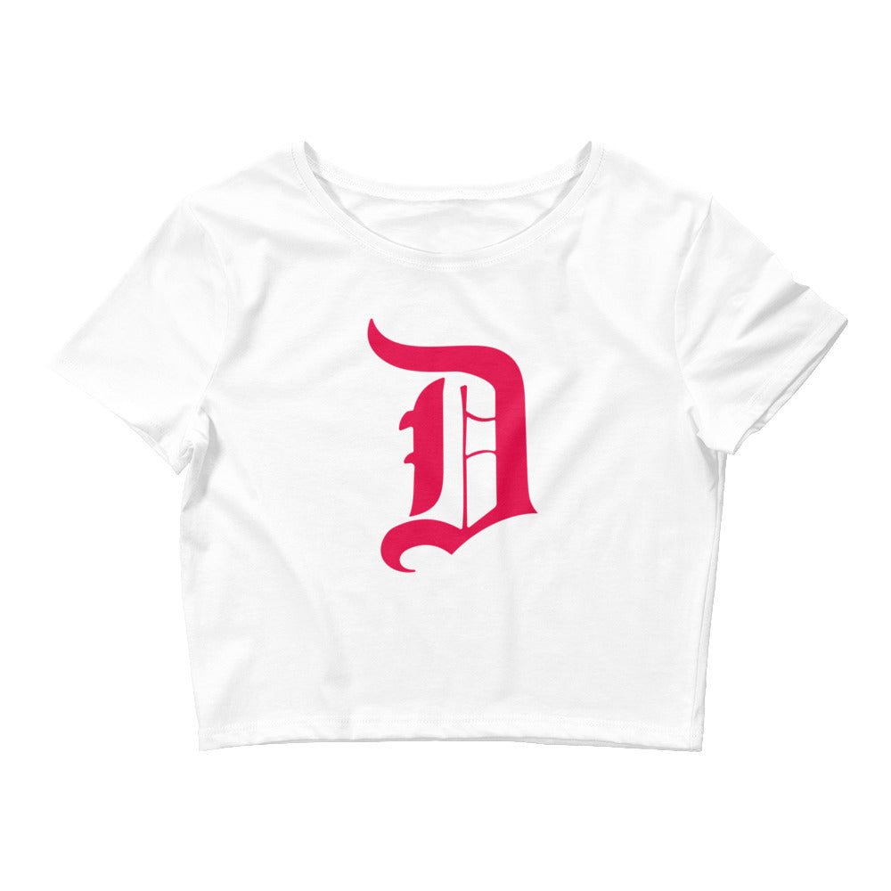 Duquesne Vintage Crop Top - 1930s Duke's D Art Crop Top - Rivalry Week