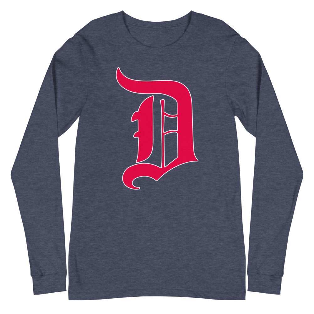 Duquesne Vintage Long Sleeve Shirt - 1930s Duke's D Art Long Sleeve Shirt - Rivalry Week