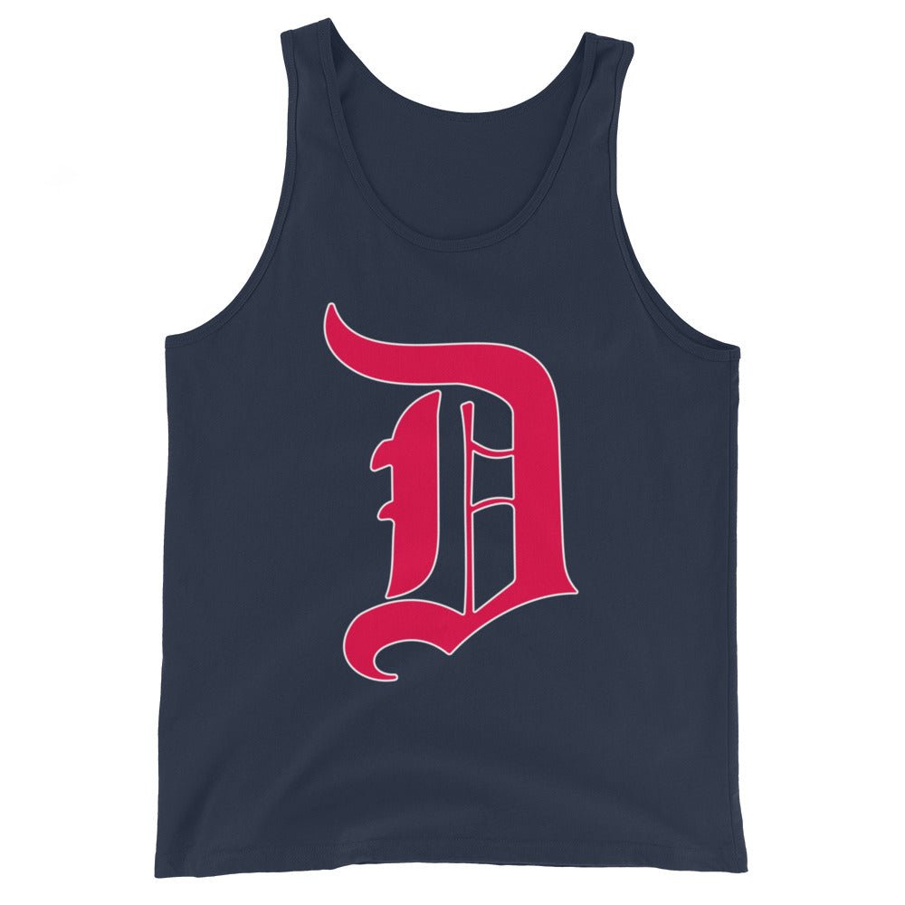 Duquesne Vintage Men's Tank Top - 1930s Duke's D Art Mens Tank Top - Rivalry Week