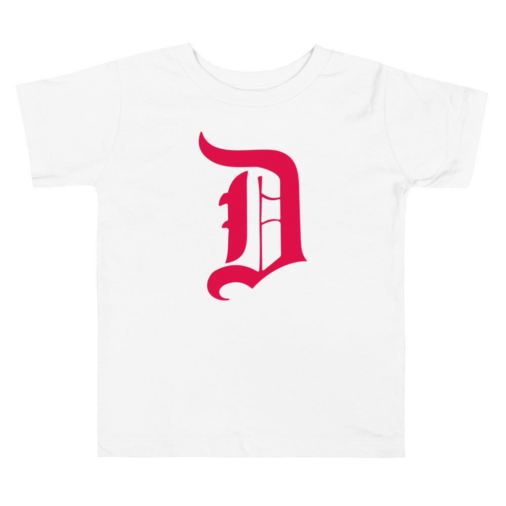 Duquesne Vintage Toddler T Shirt - 1930s Duke's D Art Toddler Staple Tee - Rivalry Week