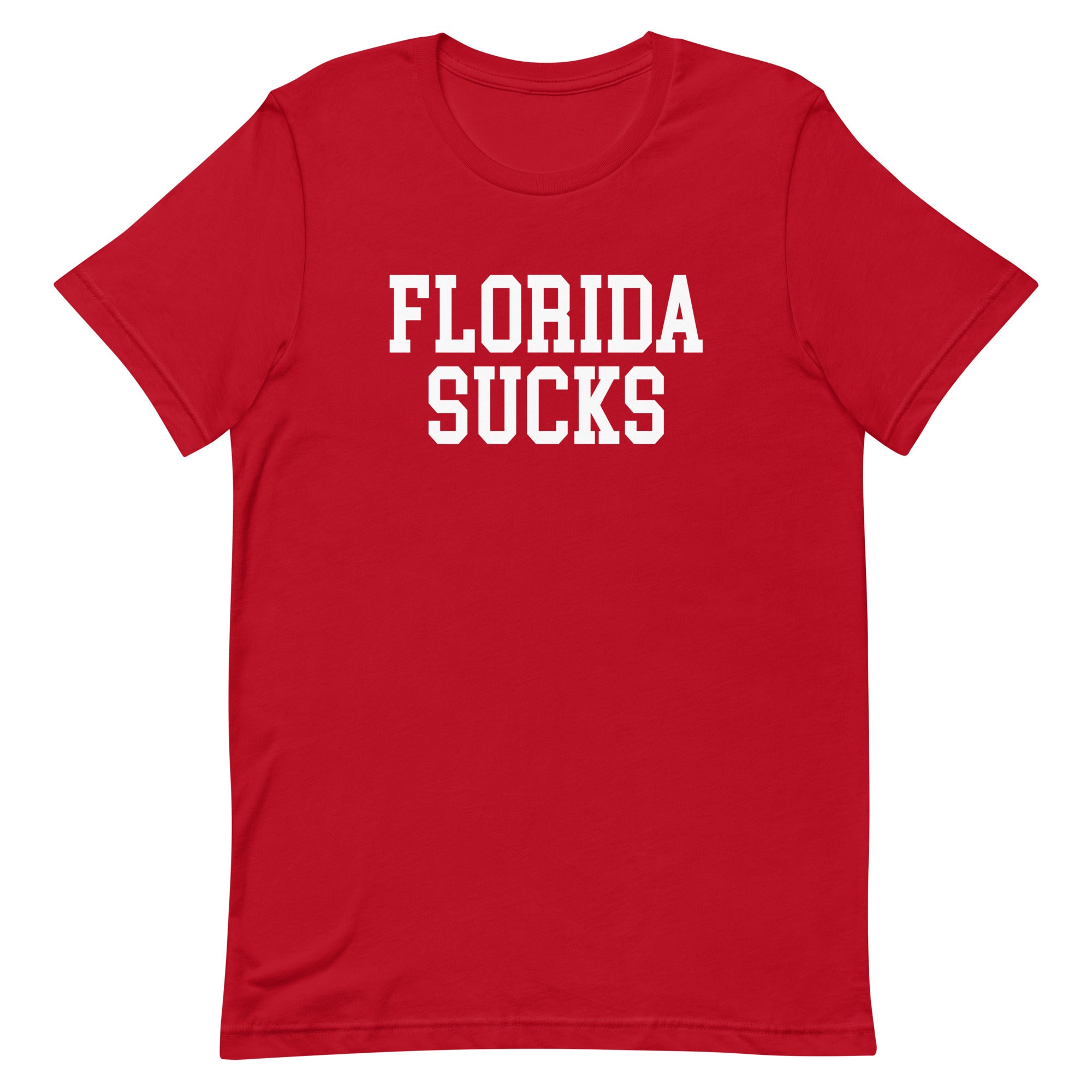 Florida Sucks Georgia Rivalry T Shirt Red Shirt - rivalryweek