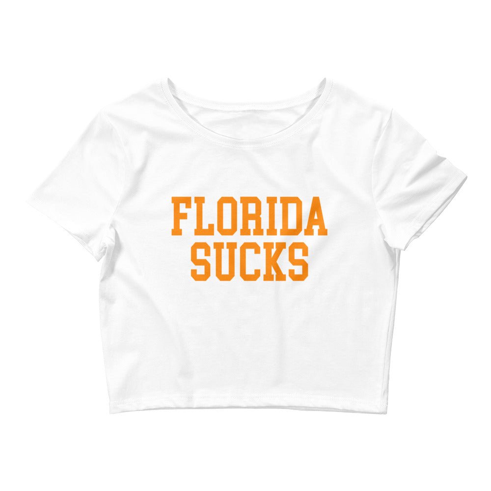 Florida Sucks Tennessee Rivalry Crop Tops Crop Top - rivalryweek