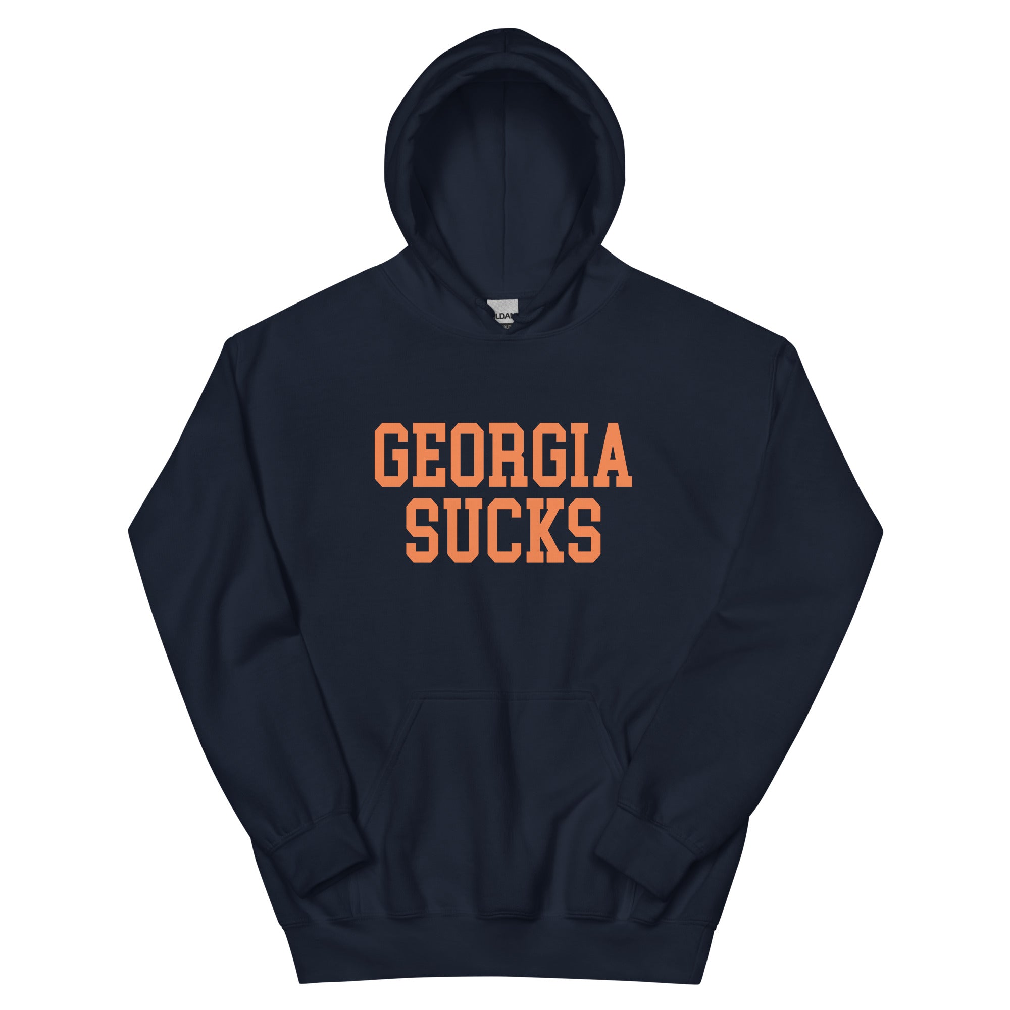 Georgia Sucks Auburn Hoodie Navy Sweatshirt - rivalryweek