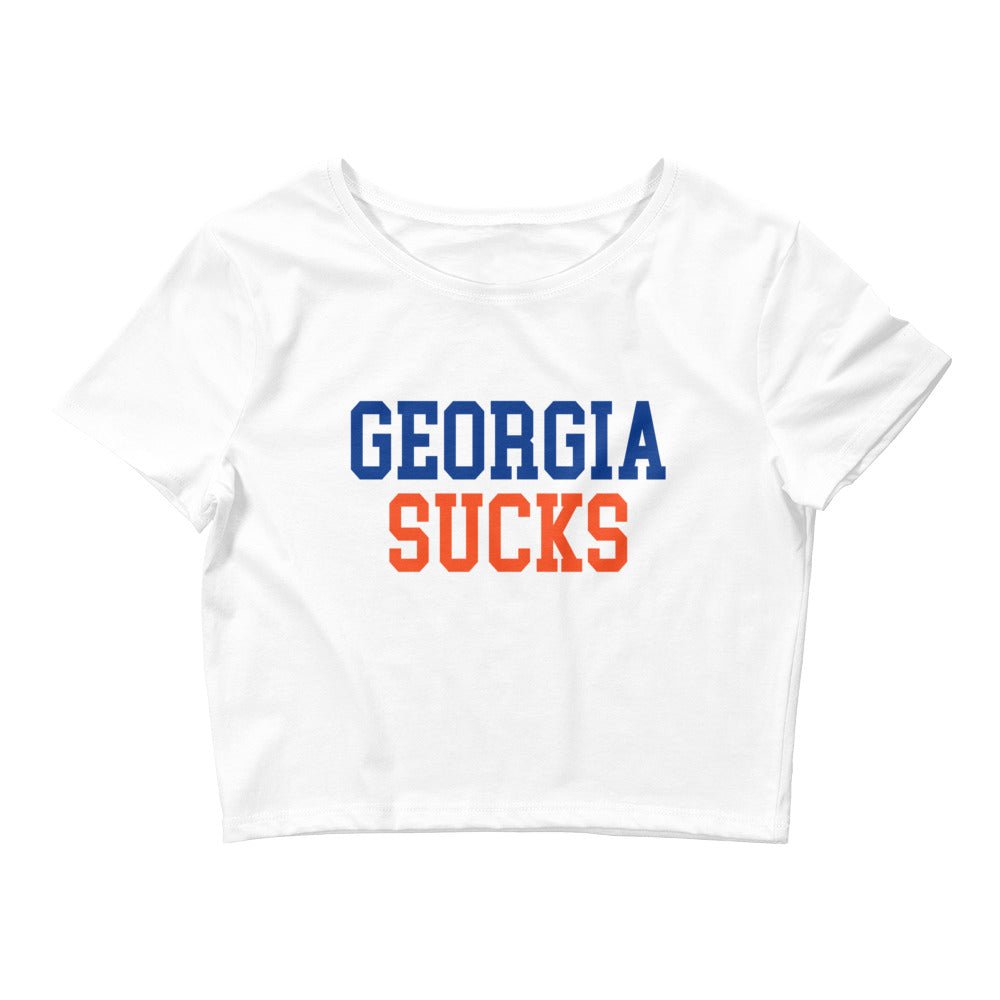 Georgia Sucks Florida Rivalry Crop Top Crop Top - rivalryweek