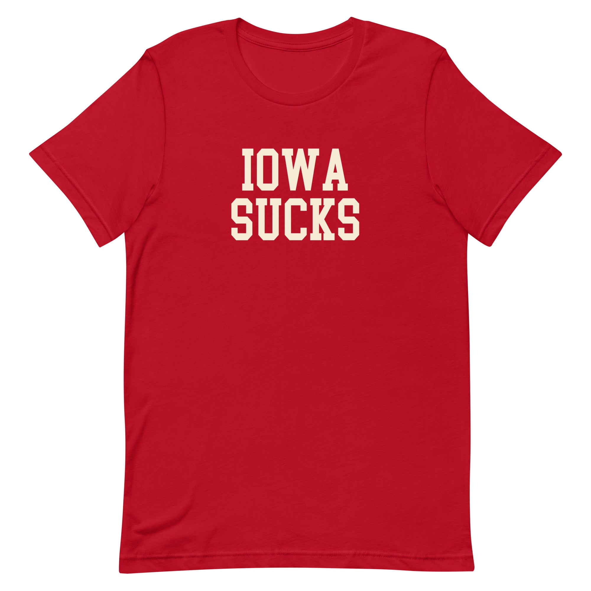 Iowa Sucks Nebraska Rivalry T Shirt Red Shirt - rivalryweek