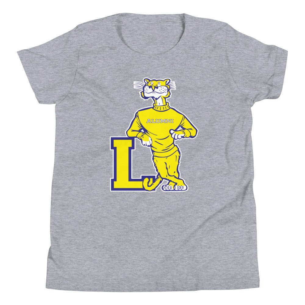 LSU alumni vintage Kids Youth Shirt - 1950s Tiger Alumni Art Youth Staple Tee - rivalryweek